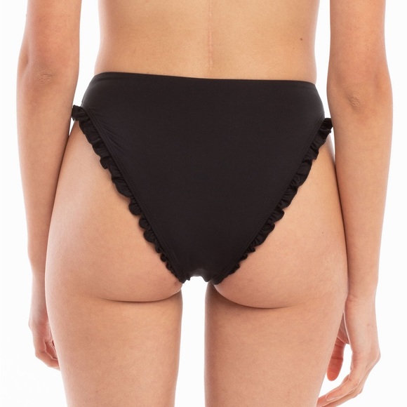 DIPPIN’ DAISY’S PACIFICA RUFFLE SWIM BOTTOMS XS BLACK - Picture 5 of 10